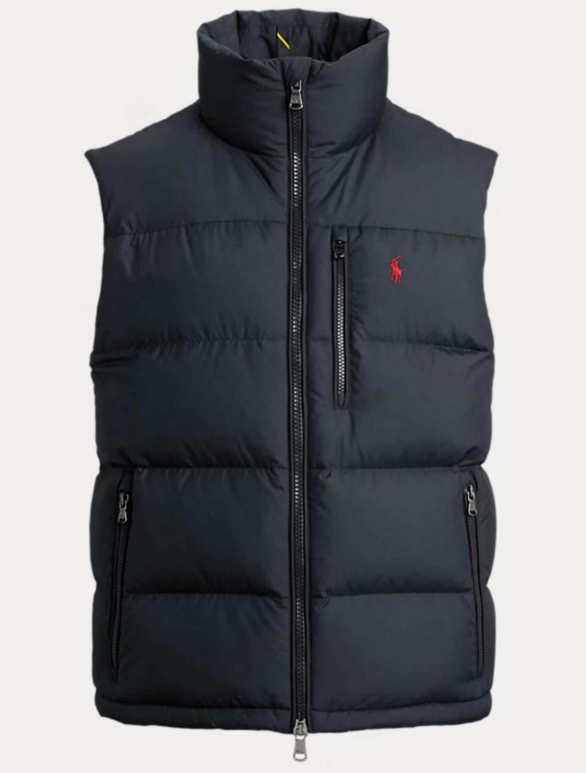 RL Black Puffer Vest