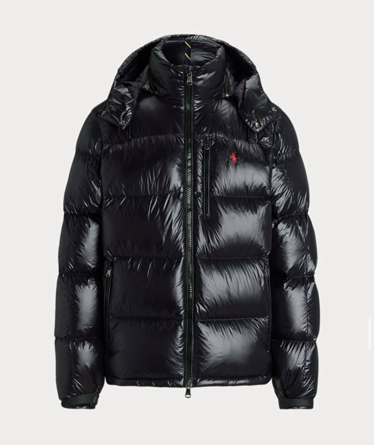 RL Black Puffer Jacket